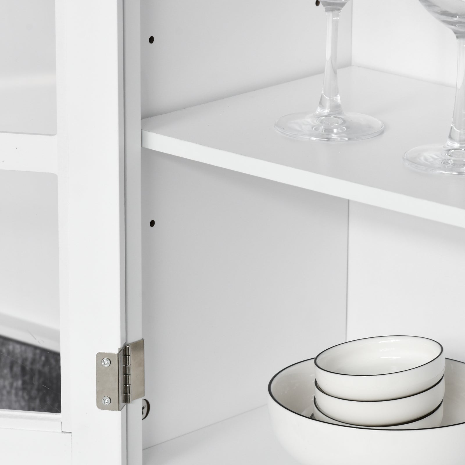 Kitchen Cupboard Storage Cabinet   Adjustable Shelves