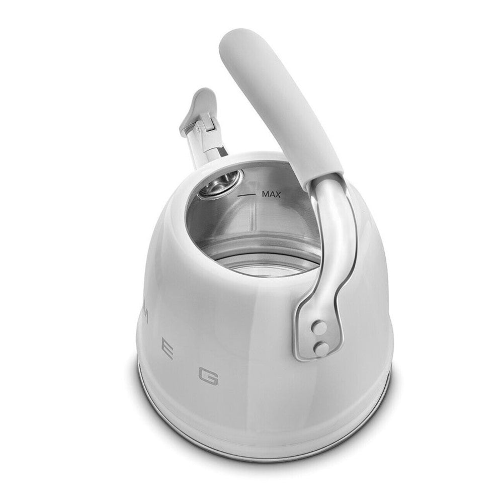 Wkf01 Retro Stovetop Whistling Kettle | Silver