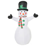6.5ft Inflatable Snowman Xmas Airblown Holiday Decoration