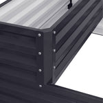 2 Tiers Raised Garden Bed For Planting Outdoor Plants Vegetables