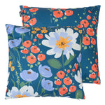 Floral Indoor Outdoor Cushion Set Of 2 Water Resistant Cushions