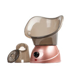 Livivo Facial Spa Steamer Rose Gold With Aromatherapy Diffuser And Nozzles