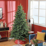 5/6/7ft Christmas Tree, Metal Base, Hinged | 7ft | Green