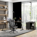 Executive Massage Heating Leather Chair | Brown