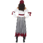 Pirate Lady Costume, Black & White | Medium