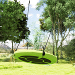 Nest Swing Seat For Kids, 100 Cm Diameter Saucer Tree Swing Set | Green