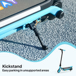 Electric Scooter For 6-14 With Dual Brakes & Colourful Light | Blue