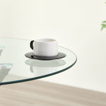 Stylish New York Dining Table Set With 4 Amelia Velvet Chairs | Green