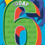 Age 6 Birthday Card Official Product
