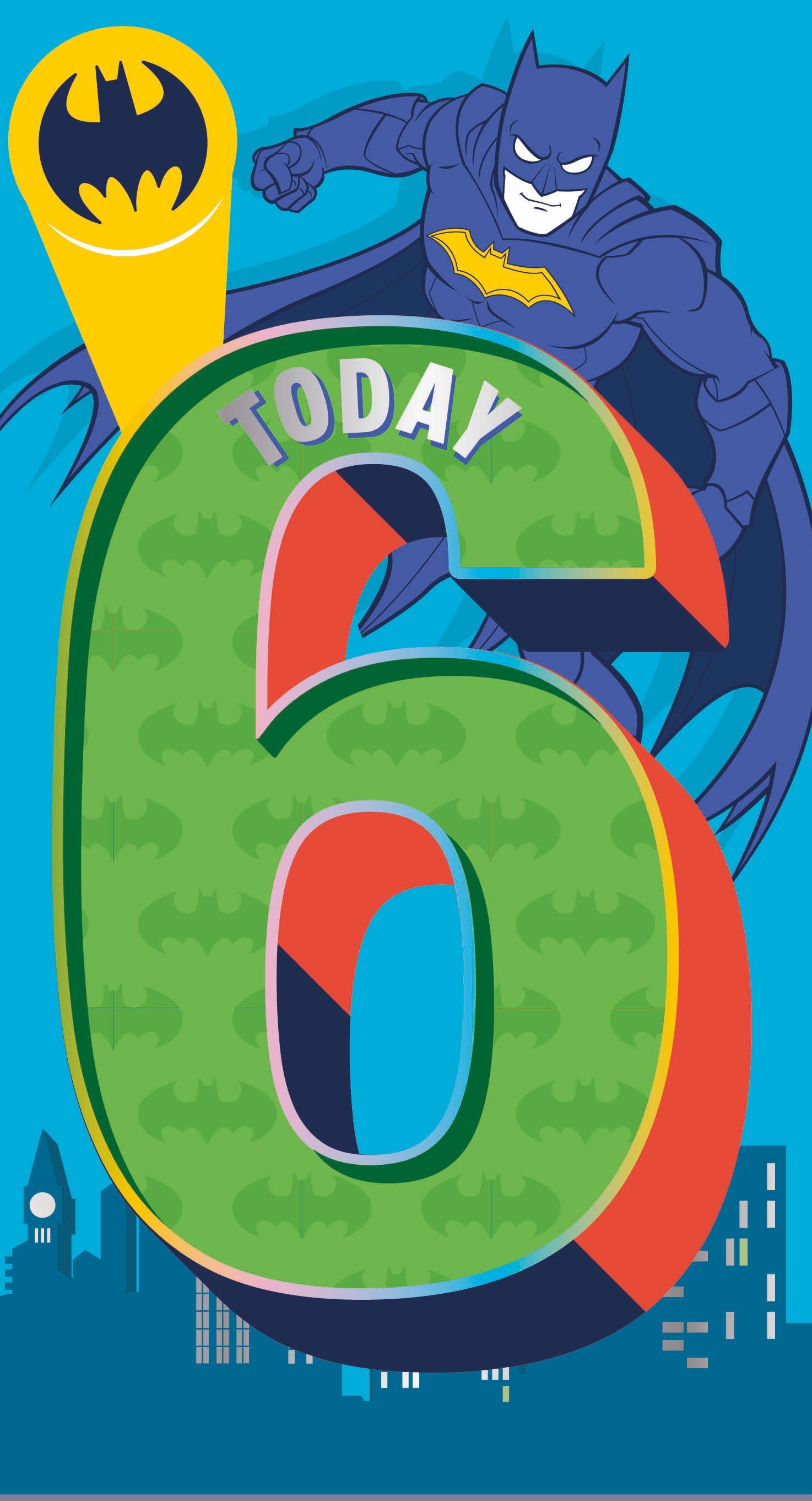 Age 6 Birthday Card Official Product