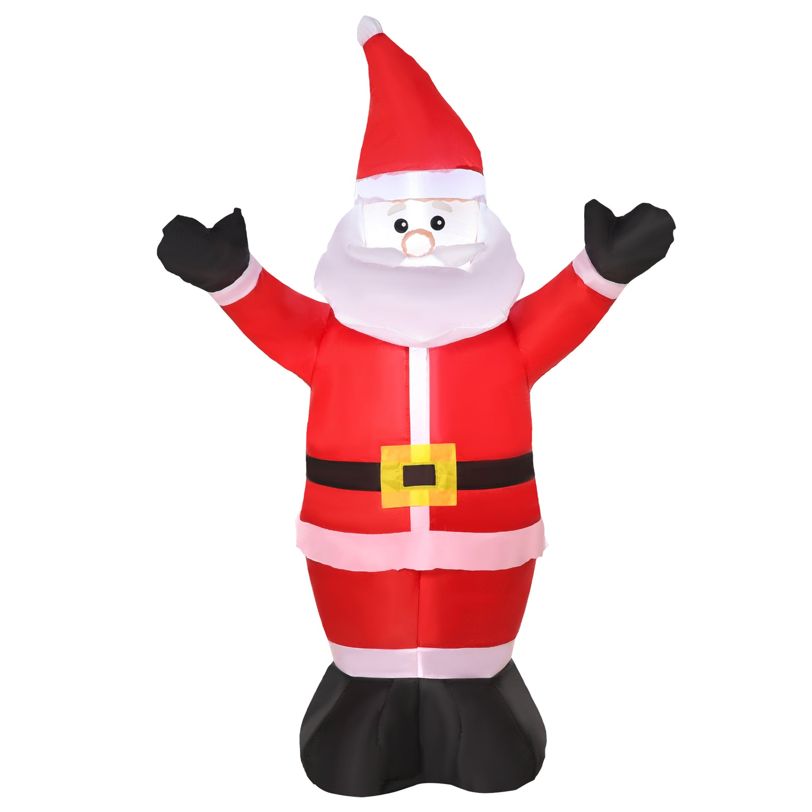 Inflatable 4ft Tall Santa Claus Xmas Decor Airblown Light