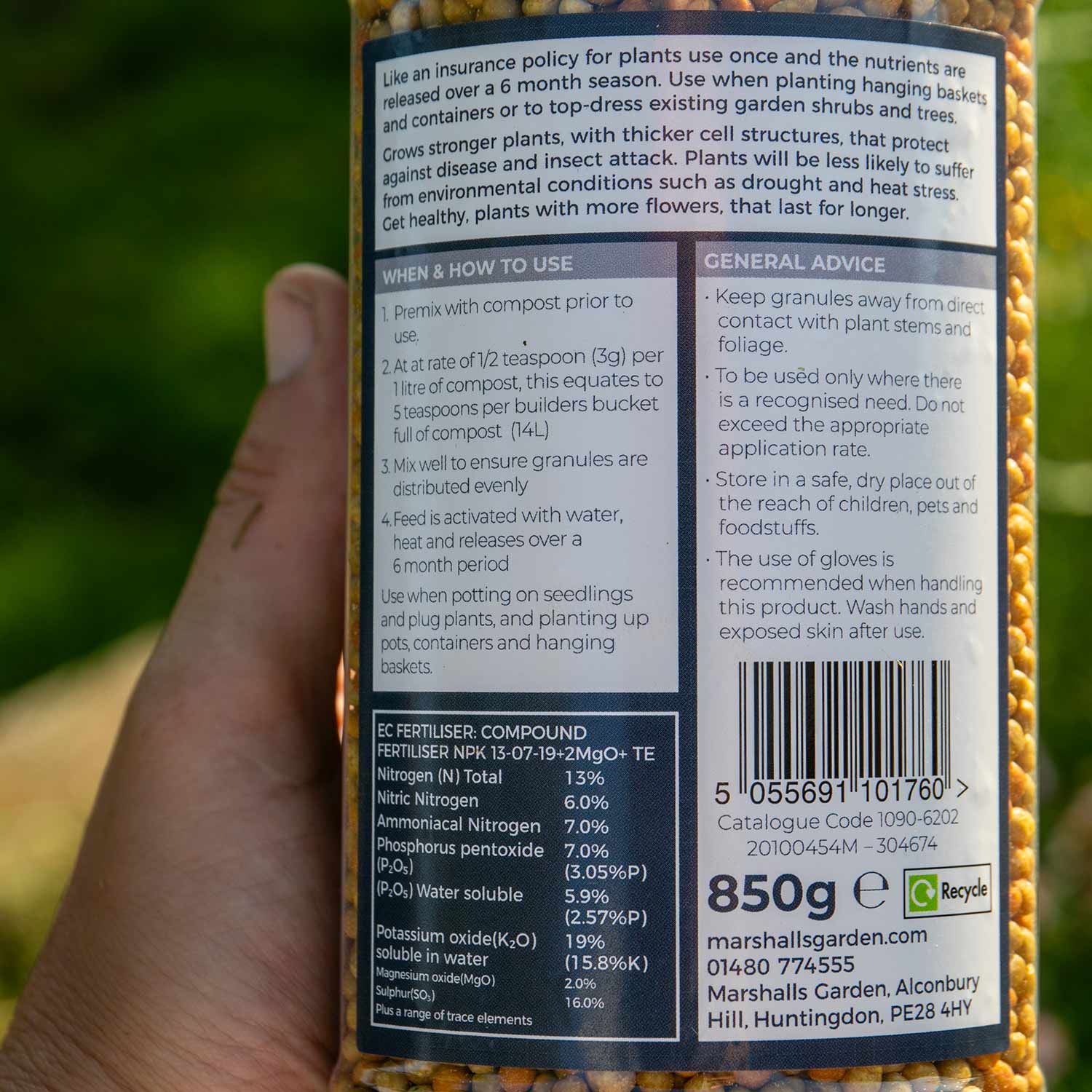 Granular Flower Feed 850g Tub