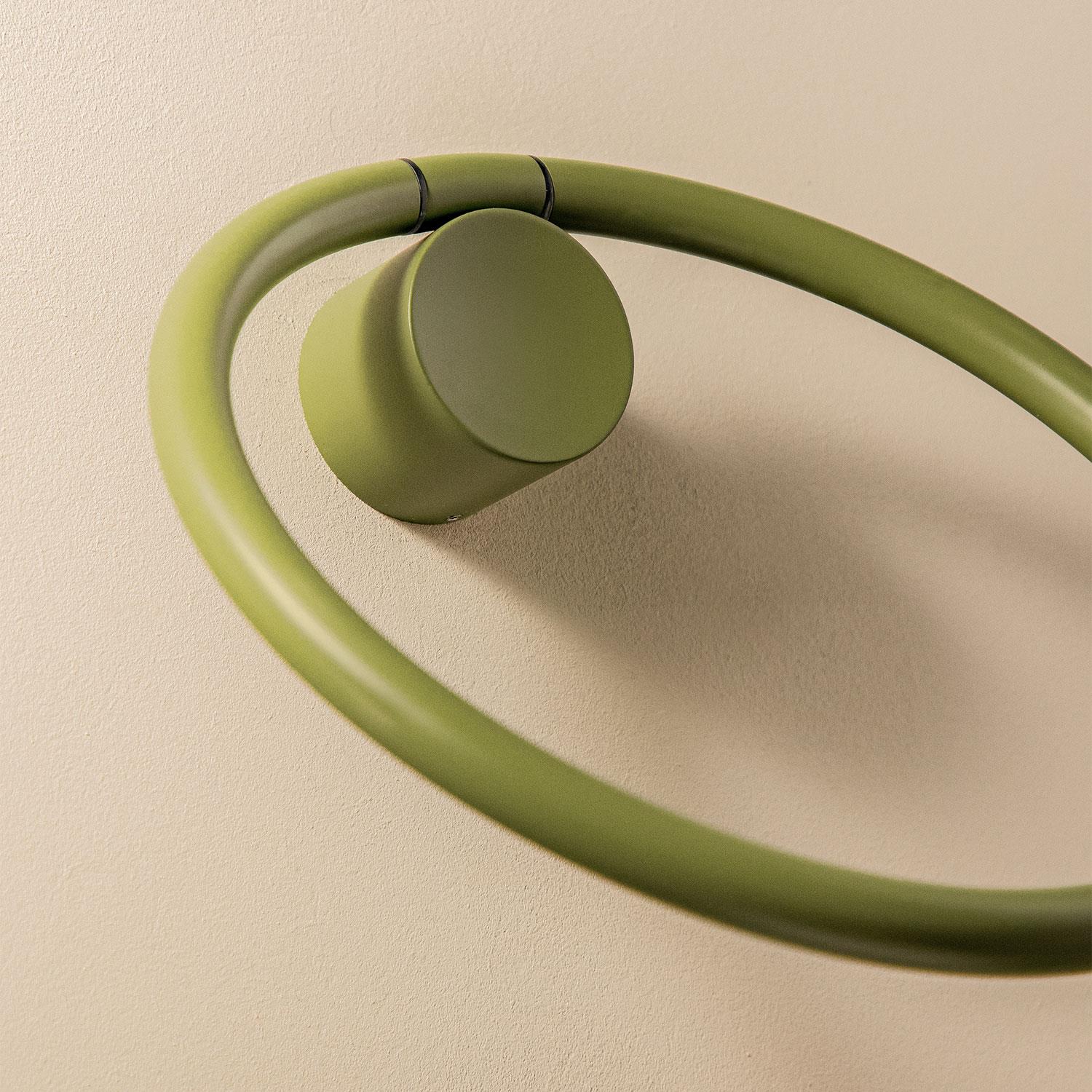 Towel Ring, 20cm Diam, Green, Award-winning Design, Geyser Collection