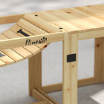 3 Pieces Wooden Dog Agility Training Equipment, Natural Wood | Natura