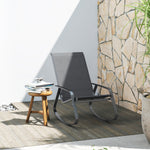 Garden Rocking Chair, Ergonomic With Armrests