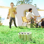 Molkky Wooden Skittles Game With Carrying Box
