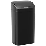 48l Sensor Bin, Stainless Steel Kitchen Bin With Automatic Close | Black