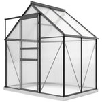 Polycarbonate Greenhouse, Small Greenhouse | Gray