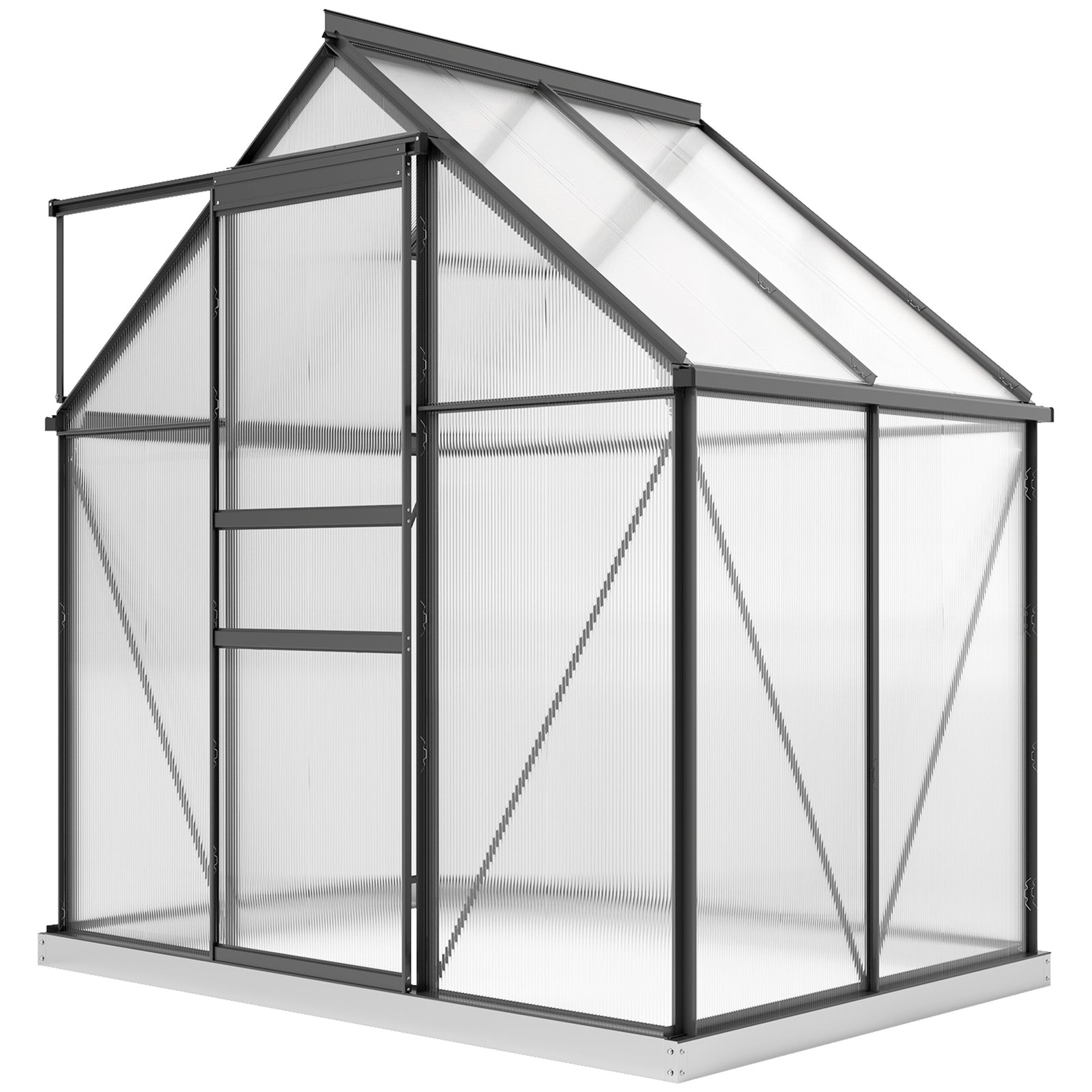 Polycarbonate Greenhouse, Small Greenhouse | Gray