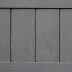Outsunny Wooden Herb Planter Stand 8 Cubes Bottom Shelf Raised Bed Dark Grey