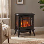 Breeins Freestanding Electric Fireplace Stove