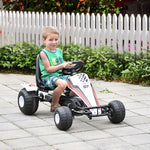 Racing-style Pedal Go Kart W/brake, Gears, Steering Wheel
