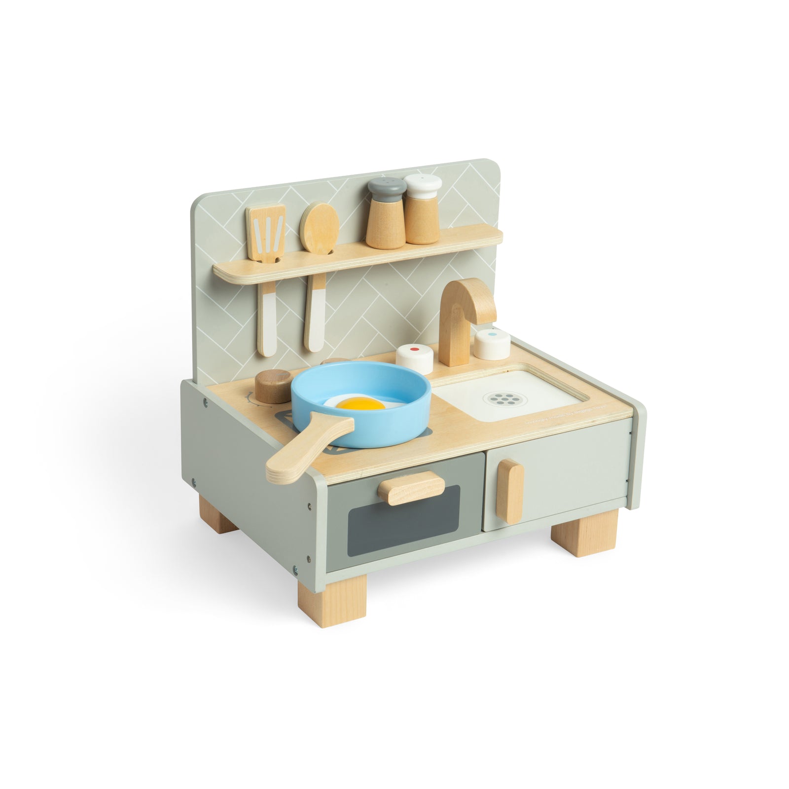 Wooden Tabletop Kitchen For Kids