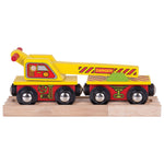 Crane Wagon for Wooden Train Set