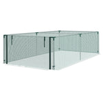 8' X 4' Crop Cage With Zipped Door, Green