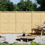 Spruce Wood Fence Panel 180cm W X 90/120/150cm H, Weather-resistant Treated Wood With Eco-friendly Water-based Finish | Medium