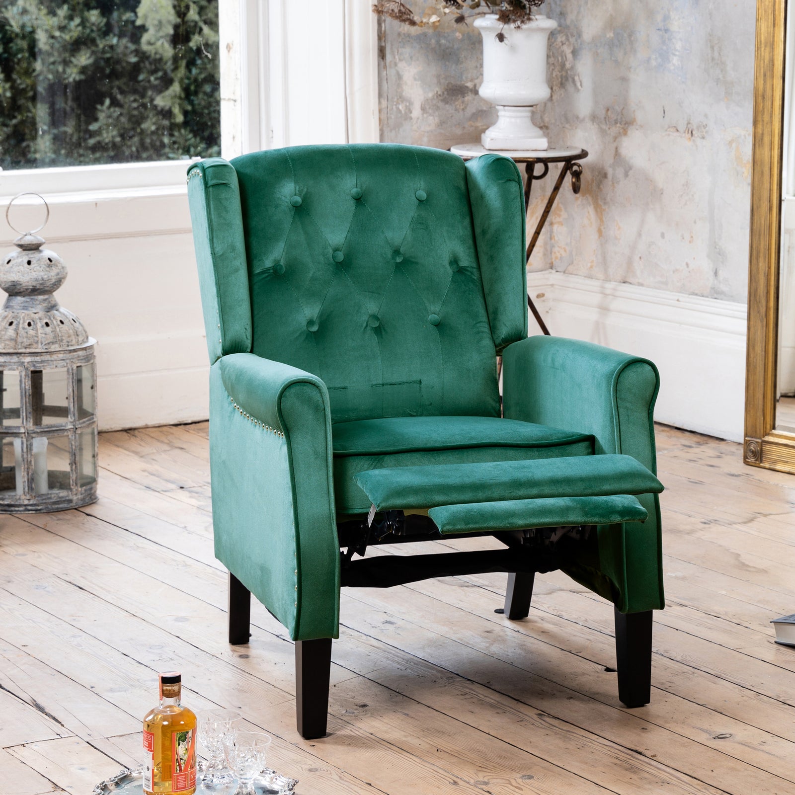 Annapoli Recliner Armchair | Green