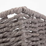 Grey Paper Rope Tray | Large | Gray