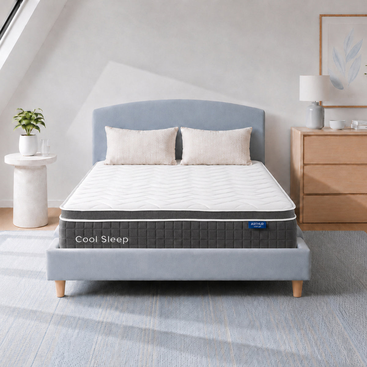 Cool Gel Hybrid Mattress | Double | White
