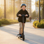 Electric Scooter, Lightweight E Scooter With Led Display | Black