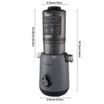 200w Cold Press Juicer Slow Masticating Machine | Grey