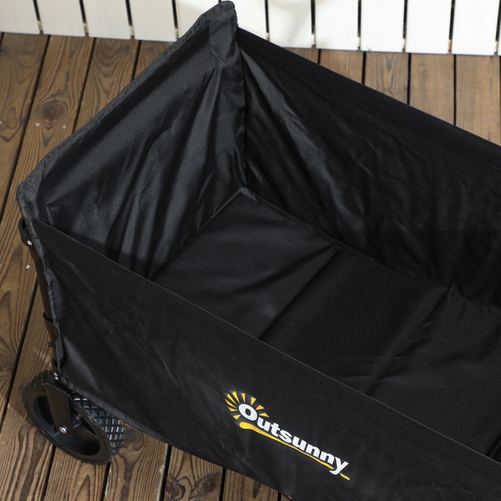 120l Festival Trolley, Folding & Compact | Black