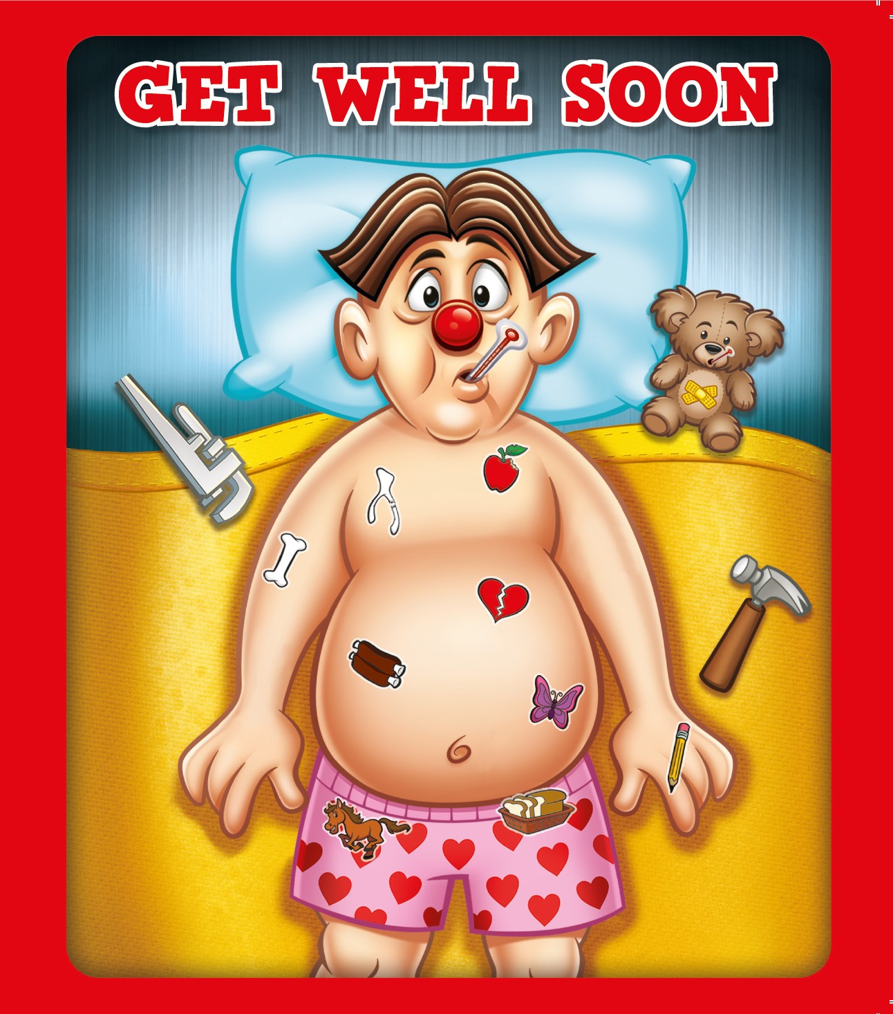 Operation Get Well Soon Card Official Product