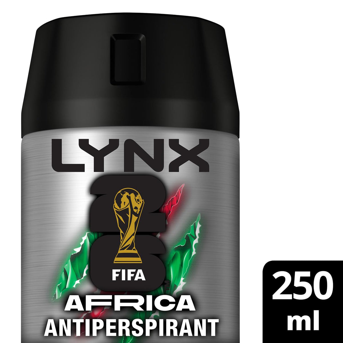 Limited Edition Fifa Africa Anti-perspirant Aerosol Spray 250ml, 12pk | Set of 12