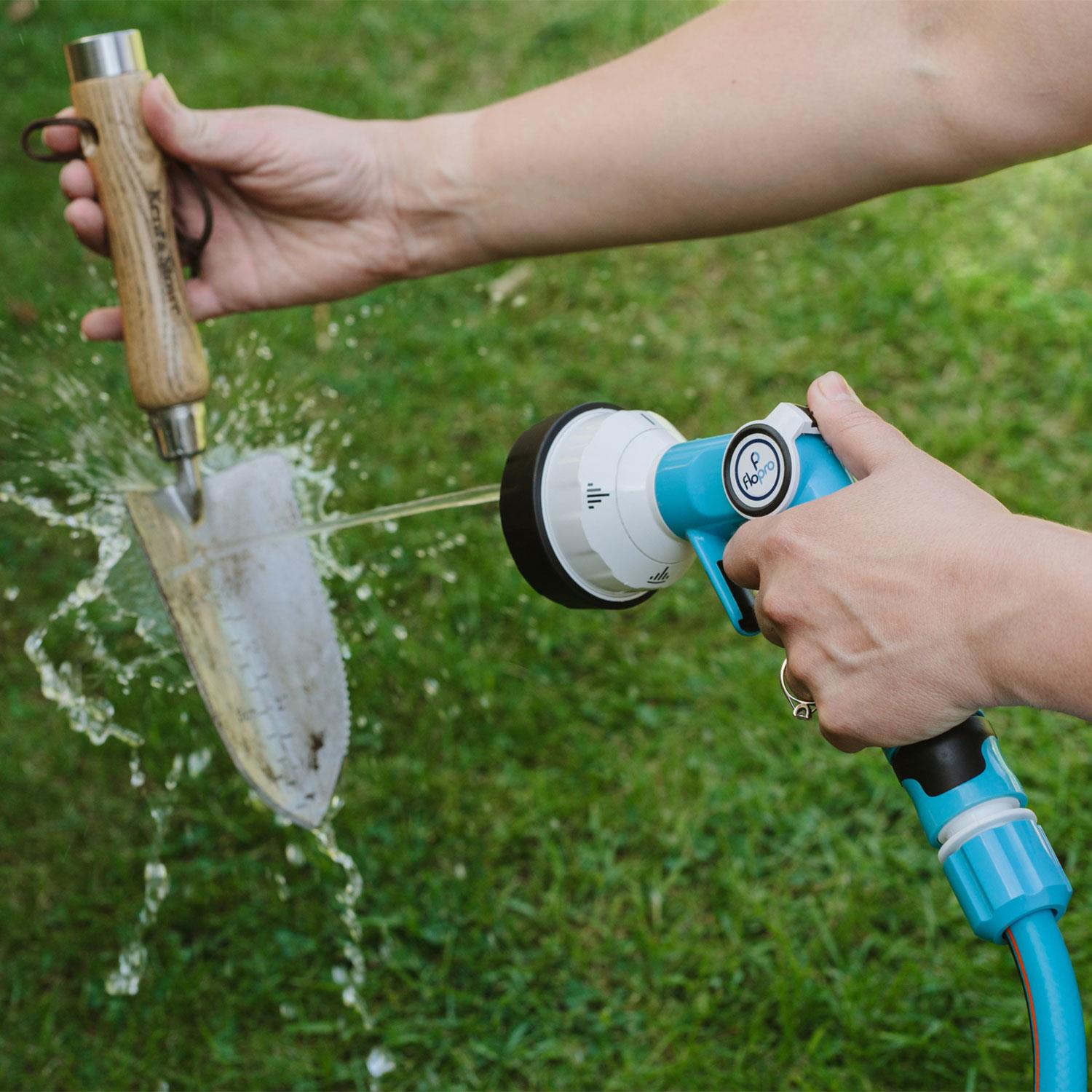 Softflo Advanced Spray Gun Universal Water Adjustment & On/off In One | Blue
