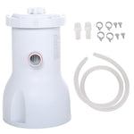 Cartridge Filter Pump For 13'-15' Above Ground Pools, 800gph