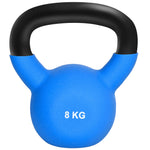 Kettlebell With Soft Body And Non-slip Handle | 8kg | Blue