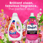 Laundry Washing Liquid Detergent Tropical Lily 6.48 L, 240 Washes, 4pk