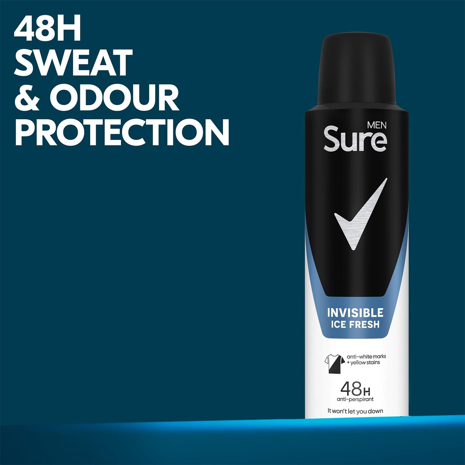 Multi Pack Alcohol Free Men Motion Sense Body Spray Deodorant, 250ml, 6pk | 6
