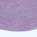 Luxury Reversible Cotton Bath Mat | 50 x 80cm | Lilac