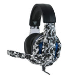 Headset Camo Design For Ps, Xbox & Pc Gaming | Gray
