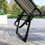 2 Pcs Beach Chaise Lounge 4 Adjustable Positions | Set of 2 | Multi Colour
