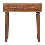 Artisan Furniture Arno Console Table In Golden Teak