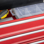 Lockable 4 Drawer Tool Chest With Ball Bearing Slide Drawers | Black
