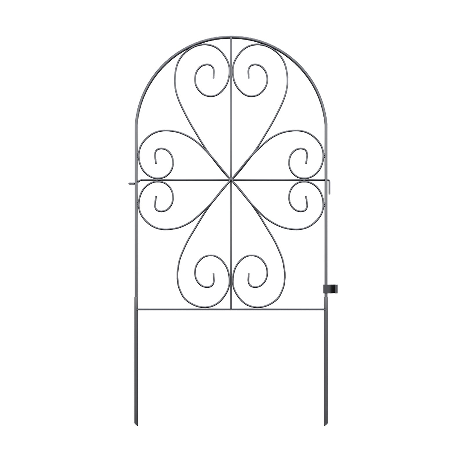 Breeins 10pcs Decorative Garden Fence Panels With Arched Design