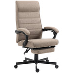 High-back Reclining Office Chair | Brown